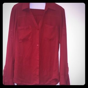 The Limited Ashton top in red